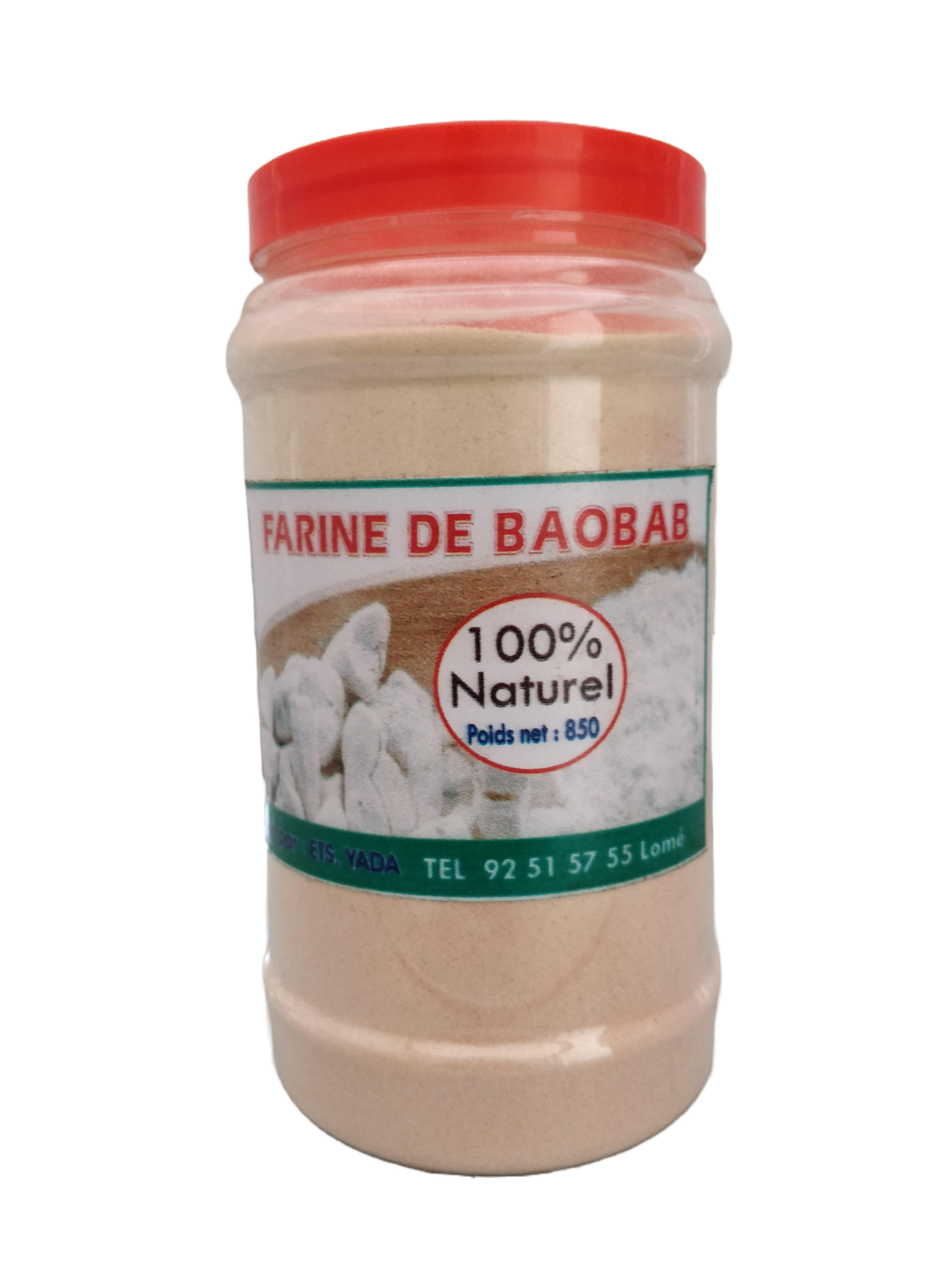 Poudre de pain de singe (Baobab) - 850 g