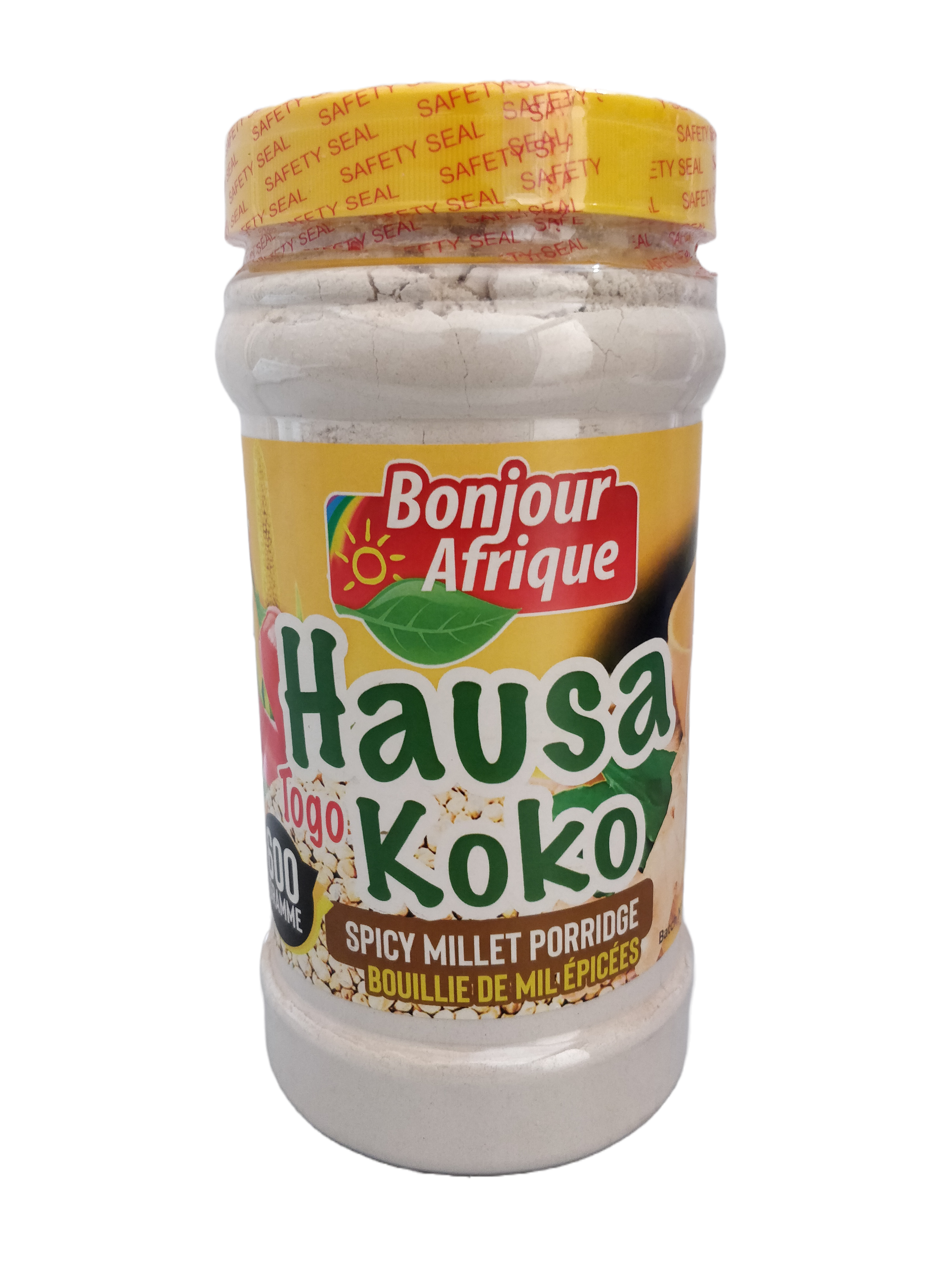 Farine de boullie de mil épicées "Haussa Koko"