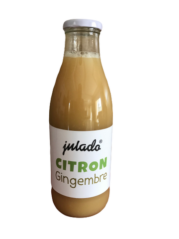 Jus de citron et gingembre 1L