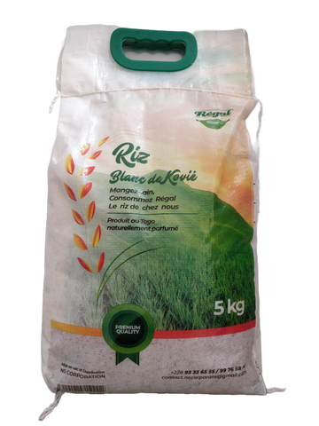 Riz Blanc de Kovie "Regal" 5kg